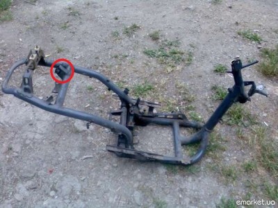 Рама Хонды Дио.jpg